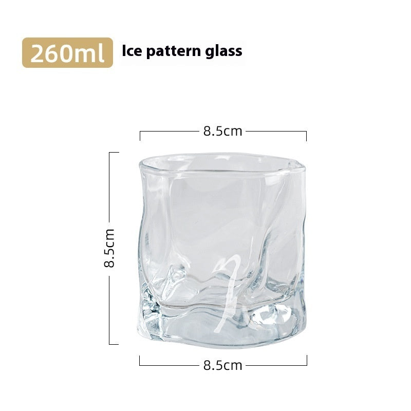 Household Juice Coffee Tea Glacier Glass