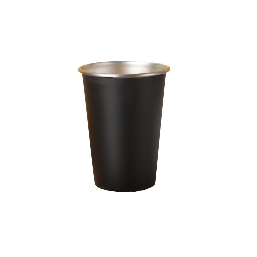 304 Stainless Steel Portable Cool Drinks Cup Single Layer Curling Mug