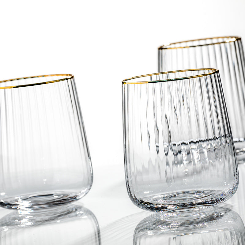 Juice Drinks With Heat-resistant Gilt Edges