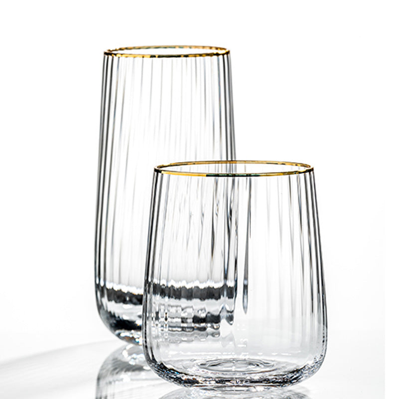 Juice Drinks With Heat-resistant Gilt Edges