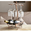 European wine rack decoration creative wine bottle
