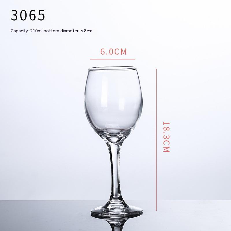 Transparent Red Wine Glass Goblet Wine
