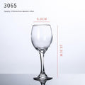 Transparent Red Wine Glass Goblet Wine
