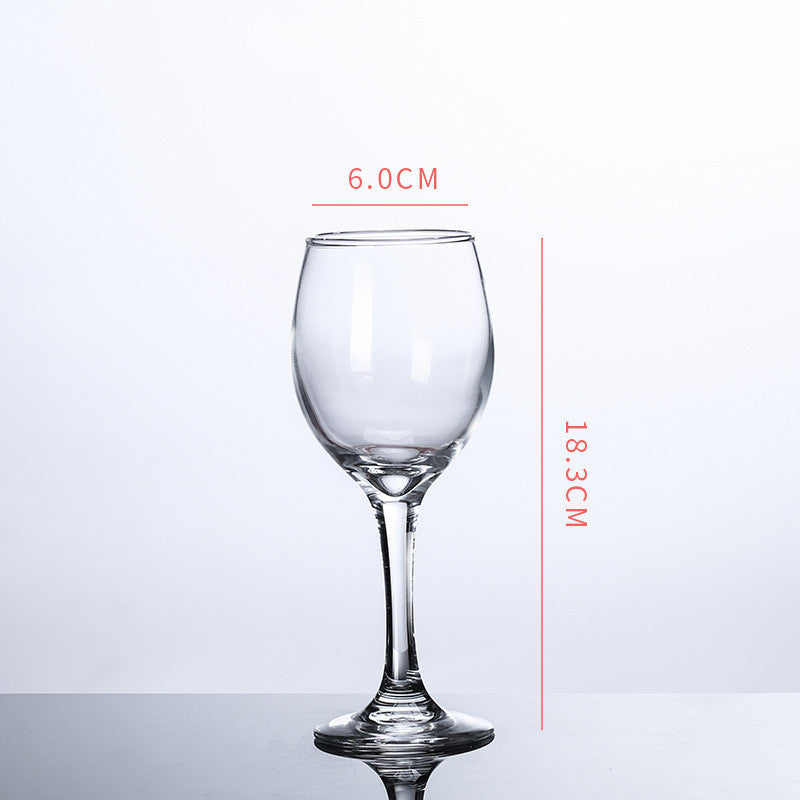 Transparent Red Wine Glass Goblet Wine